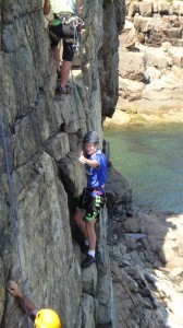 Rock Climbing in Acadia